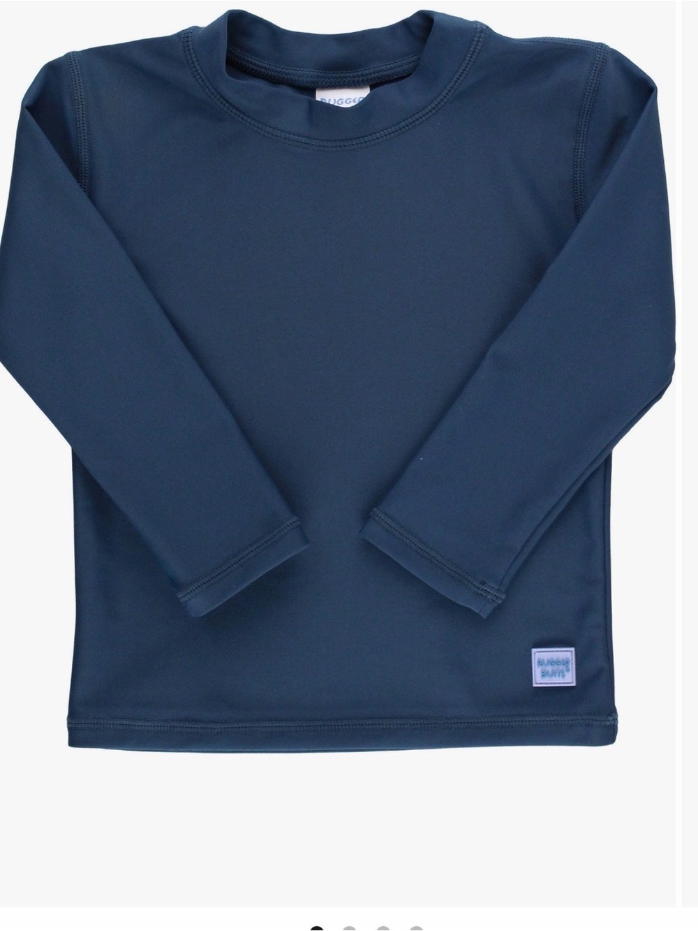 Rugged Butts Little Kids' Long Sleeve Navy Rashguard UPF 50+ Protection SZ 3-6M